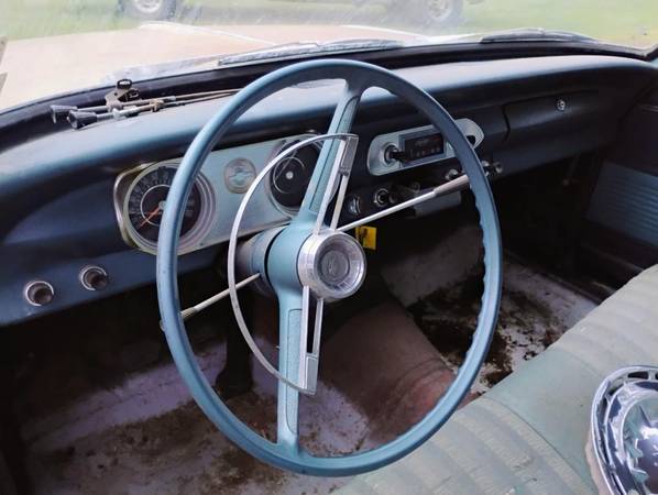 1962 Chevy II 300, 4 puertas, motor recto de 6 cilindros, 3 velocidades en el volante - $5.000 (Marquez)63470431654275123