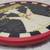 Chef Kitchen Lazy Susan 12" Rotating Serving Tray Red Black Menu Decor Turntable 7 thumbnail