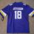 #18 Justin Jefferson Minnesota Vikings Embroidered Home Jersey 1 thumbnail