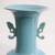 Large Chinese blue glazed porcelain vase, 13.25"x5.2"dia 7 thumbnail