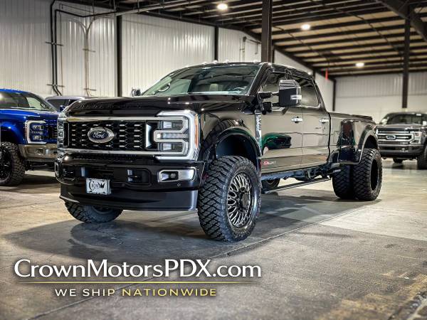 2025 FORD F-450 PLATINUM PLUS HIGH OUTPUT 22" ARENA 37" MT LOADED DUAL 1