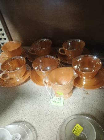 13 PIECE OLD GLASS 1