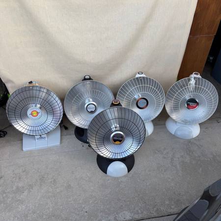 PRESTO HEATDISH PLUS or FOOTLIGHT MODELS, PARABOLIC HEATERS 1