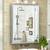 TokeShimi 20x26 Recessed Medicine Cabinet Brushed Nickel Bathroom 1 thumbnail