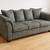 DISCOUNTED PRICE FOR TODAY gray couch in Great Condition 2 thumbnail