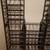 24 Bottle Black Metal Wine Rack 3 thumbnail