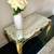 French Gilded Mirrored Coffee Table 1940s 1 thumbnail