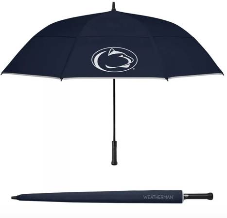 WEATHERMAN 68" Golf Umbrella - College Logo - Many Styles Large NEW 1