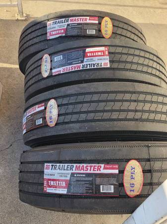 4 New ST 235-80-16 Trailer Master Tires Load Range H 16 ply ST235 R16 1