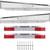 Chrome Mud Flap Hangers for Semi Trucks All in One Kit - 30" Heavy Dut 1 thumbnail