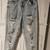 Ladies Distressed Wild Fable Blue Jeans 1 thumbnail