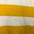 Retro Vintage 1980s 100% Cotton Yellow White Striped Turtleneck 4 thumbnail