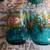Five Antique Hand Painted Glass Tumblers 4 thumbnail