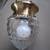 Light Fixture. Acorn shaped glass globe. 2 thumbnail