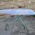 Vintage Mid Century Modern (MCM) Aqua Marine Ironing Board 10 thumbnail