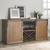 Sliding Barn Door Wine Credenza 1 thumbnail