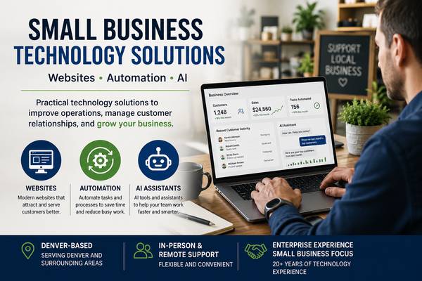 Denver-based technology partner for small businesses 1