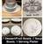 Dish Set. Dinnerware. Plates. Serving Bowl. Platter Cups Saucers. $1 per piece.  2 thumbnail