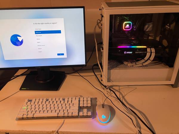 Complete Gaming PC Setup — RTX 3070 Ti, Ryzen 7, 32GB RAM 1