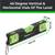 Toolzilla TZTL9PRO Torpedo Level and 25 Feet Tape Measure 4 thumbnail