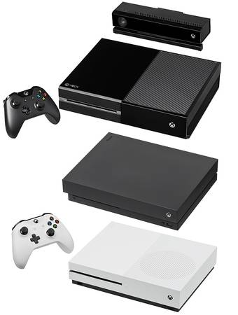 Microsoft Xbox One Console Systems (X, S, Fat) 1