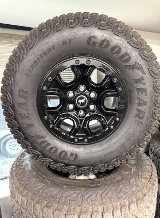 17” FORD BRONCO FIRST EDITION SASQUATCH OEM FACTORY WHEEL RIMS TIRES 1