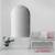 creative co-op large mirror arched white 1 thumbnail