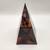 Handmade Orgonite Pyramid 11.75” Tall – Smoky Quartz Wand, Garnet, Red 10 thumbnail
