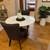 Modway 44" round Dining Room Table with (2) New Modway Chairs 2 thumbnail