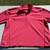 PEBBLE BEACH Performance Men's Long Sleeve 1/4 Zip Pullover Shirt Size M Red 1 thumbnail