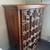 Vintage Spanish Revival Brutalist Carved Wood Dresser / Cabinet – 1970s 2 thumbnail