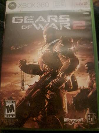 X Box 360 Gears of War 2 game 1