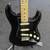 PRE-OWNED 2022-2023 FENDER BLACK STRATOCASTER (MADE IN MEXICO) 4 thumbnail