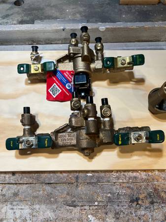 Back flow preventers 1