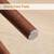 Entryway Bench, Oak Wood, Khaki, 51"L x 11"W x 17"H 6 thumbnail