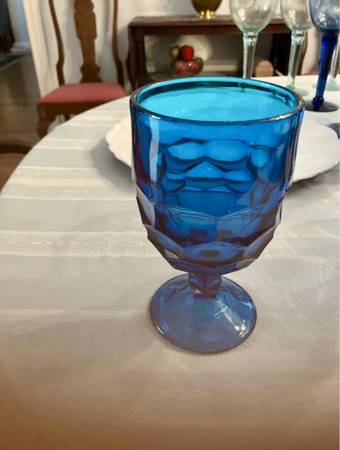 Turquoise blue glass 1