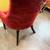Red Velvet Accent Chair 11 thumbnail