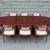 Danish DESIGNER Mid Century Rosewood Dining Table and Chairs 3 thumbnail