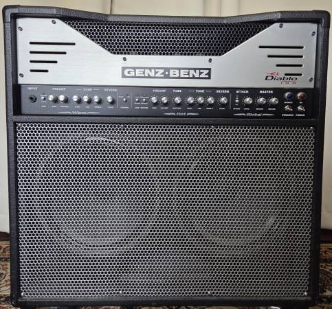 Genz-Benz El Diablo 100 2X12 Combo Amp 1