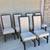 RH- RESTORATION Hardware table & 6 WORLD MARKET modern chairs. 3 thumbnail