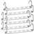 Cascading Space Saving Chrome Closet Extender Hangers 3 Sets Available 3 thumbnail
