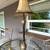 Vintage Table lamp  unique heavy tall 1 thumbnail