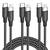 USB C Cable (3 Pack) 10FT Fast Charging USB C to USB C Cable 1 thumbnail