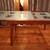 CALLIGARIS, REAL WOOD,TEMPERED GLASS TOP EXTENDABLE DINING ROOM TABLE 4 thumbnail