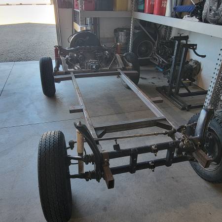 Dune buggy frame suspension 1