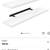 AMADA HOMEFURNISHING 23.6" L Floating Shelves, Wall Shelves Set of 3 f 8 thumbnail