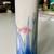 Vintage Iris Otagiri Oval Bud Vase Pink Purple Blue 6.5” 8 thumbnail