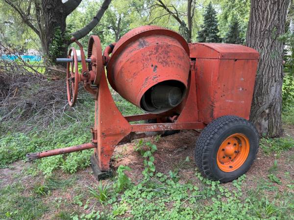Cement Mixer 1