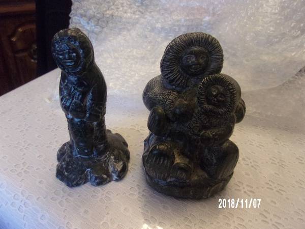 Alwolf Original Soapstone Inuit Eskimo 1