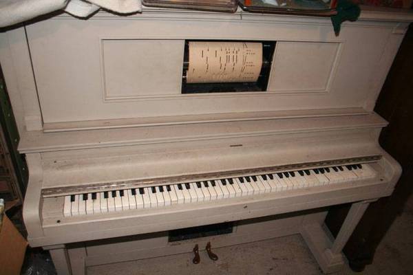 Antique Player Piano ASIS 1